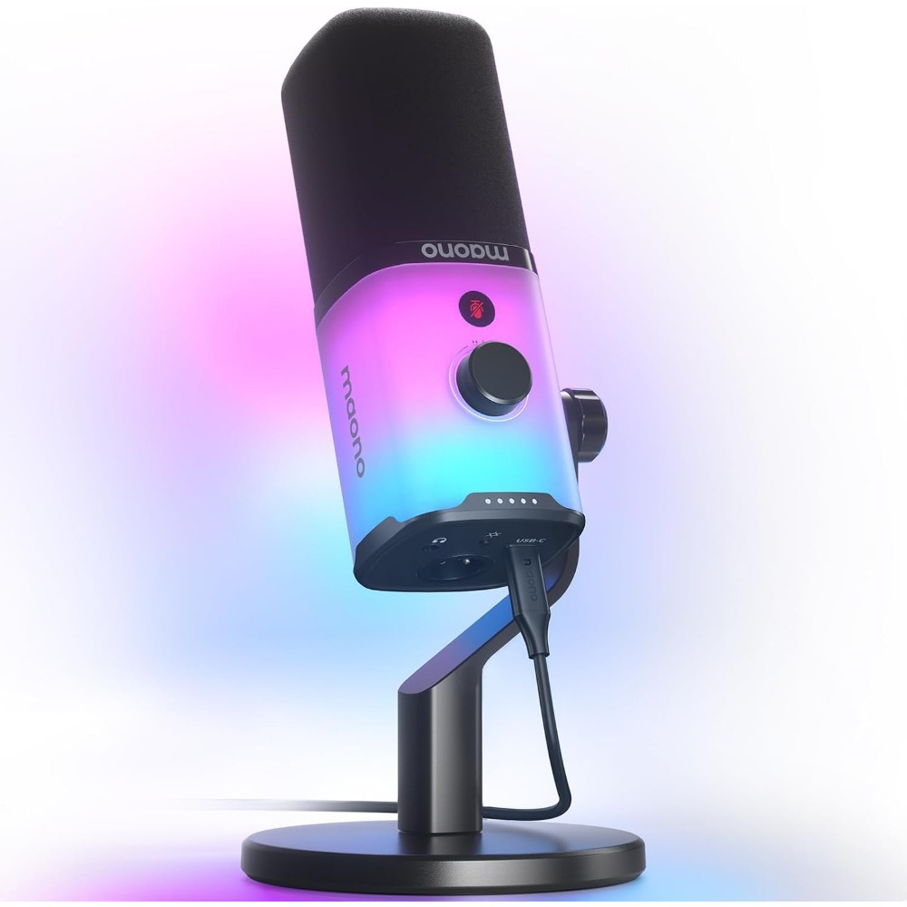 Pc Gaming Usa - Microphone de podcasting USB/XLR pour PC
