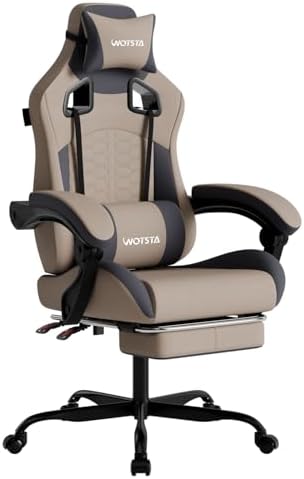 Gaming Chair - Chaise de jeu avec massage, chaise