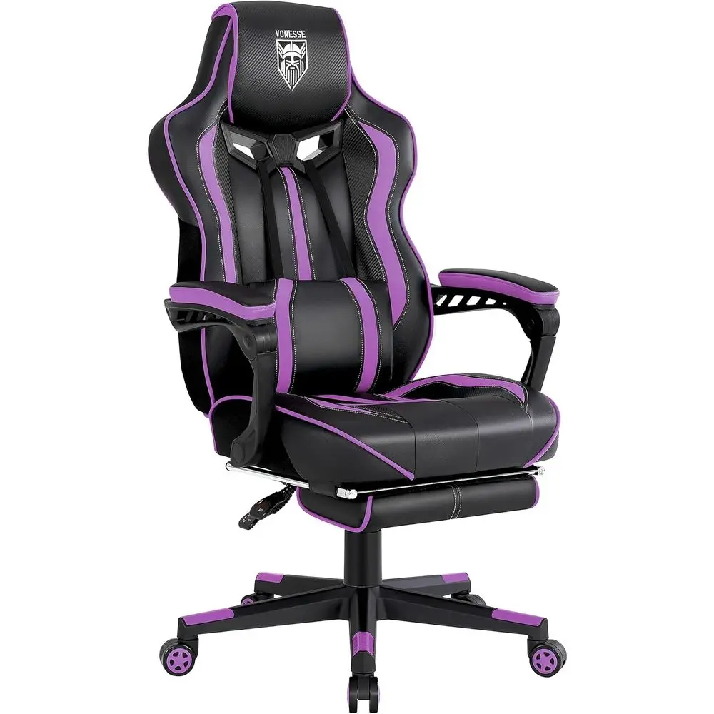 Pc Gaming Usa - Chaise de jeu ergonomique inclinable pour