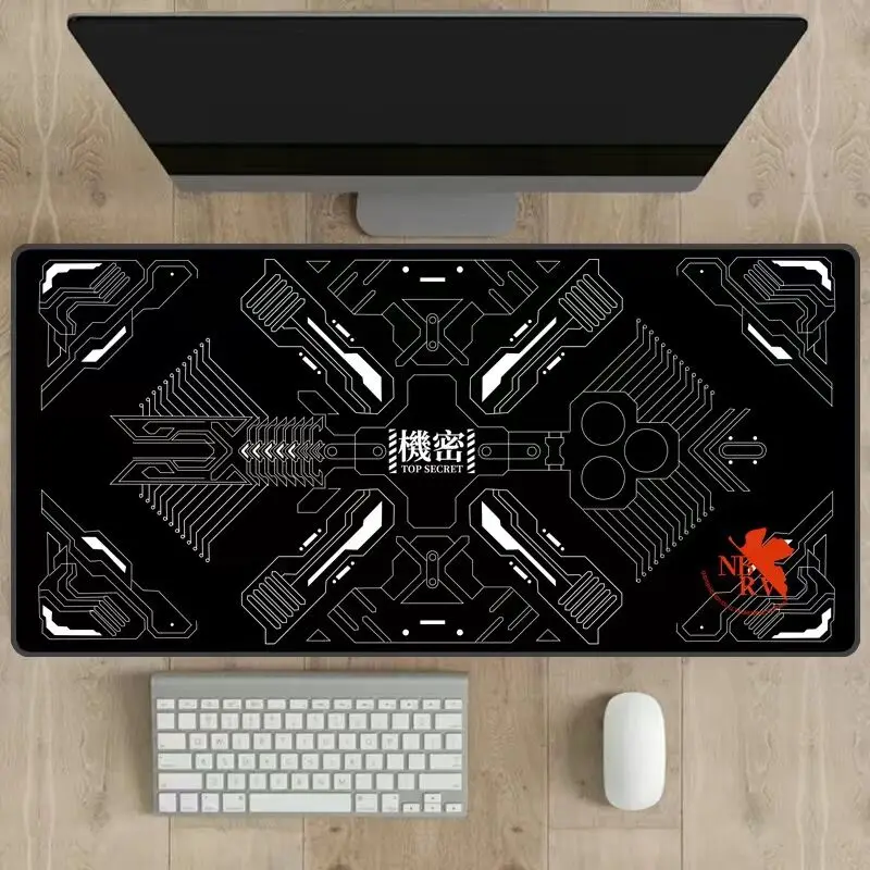 Pc Gaming Evangelion - Tapis de souris Kawaii en caoutchouc,