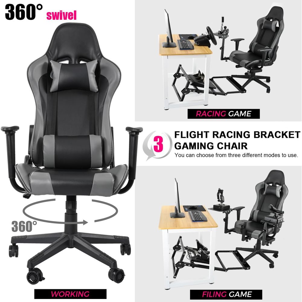 Chaise de jeu inclinable à dos - Gaming Chair avis et prix
