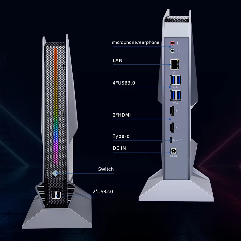 Mini PC de jeu Topton F10 NVID - Pc Gaming Rtx 4060 avis et prix
