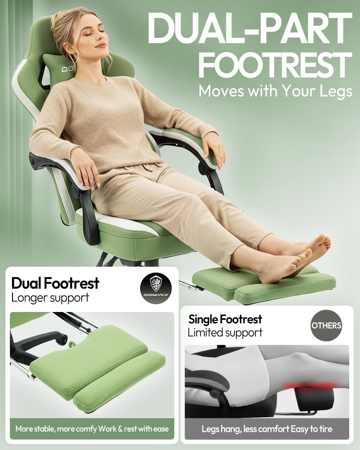 Chaise de jeu en tissu respira - Gaming Chair avis et prix
