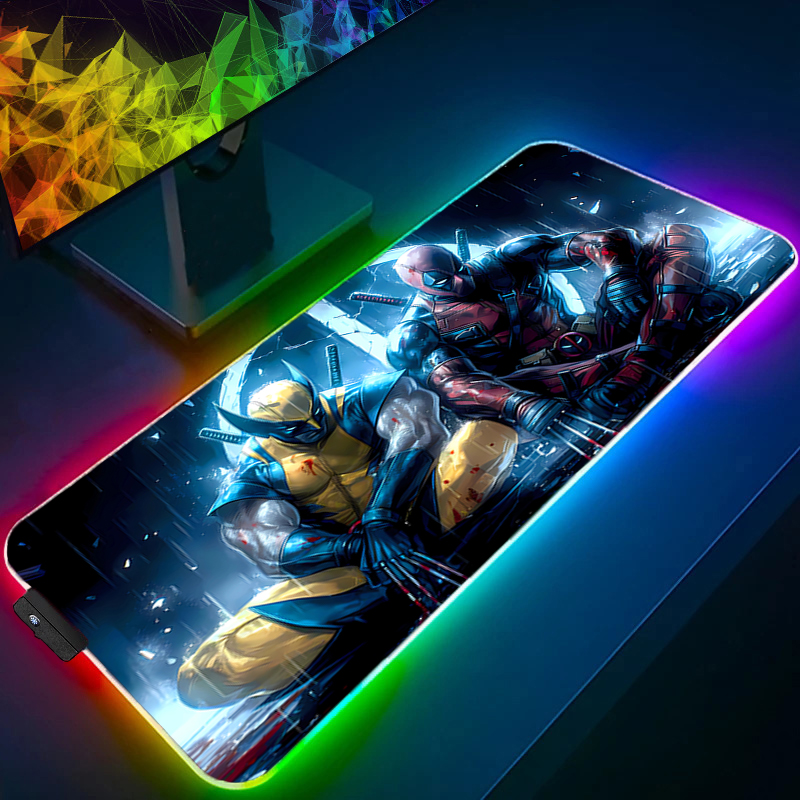 LED tapis de souris jeu rétro- - Pc Gaming Setup avis et prix