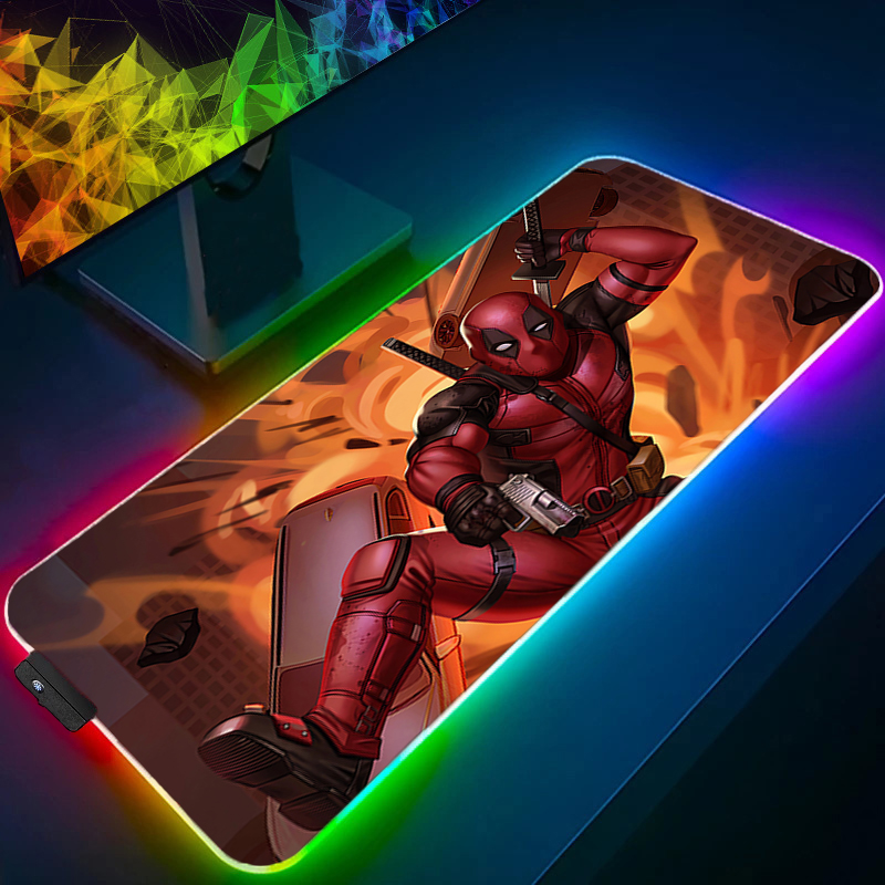LED tapis de souris jeu rétro- - Pc Gaming Setup avis et prix