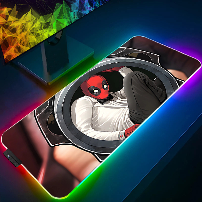 LED tapis de souris jeu rétro- - Pc Gaming Setup avis et prix