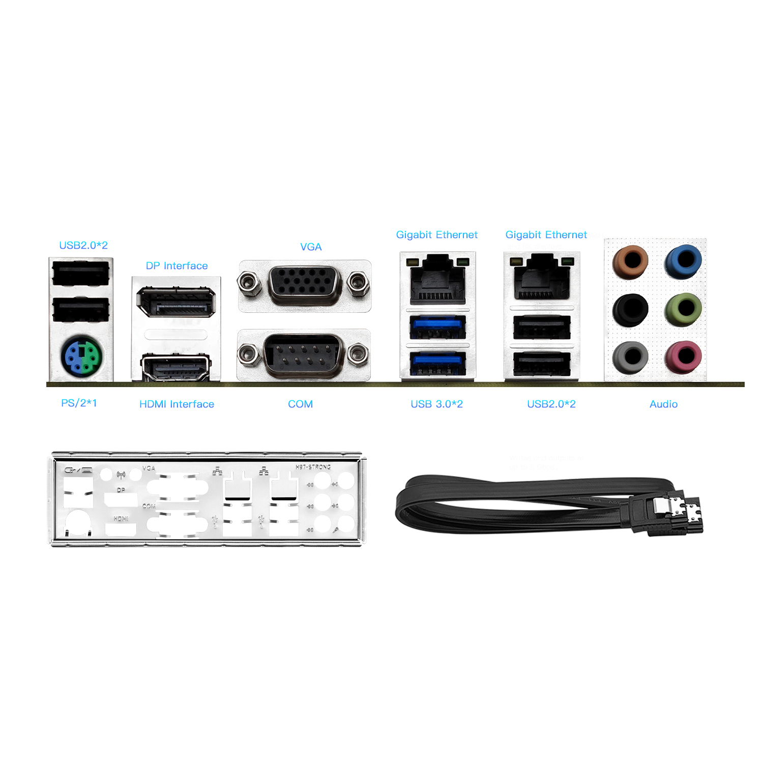 Carte mère MACHINIST H97 STRON - Pc Gaming I5 avis et prix