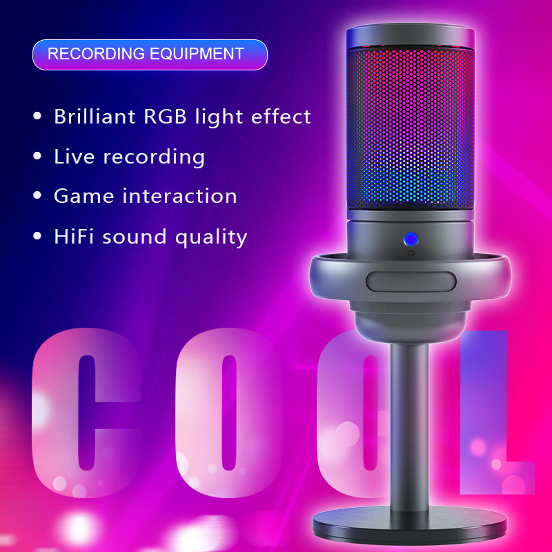Microphone à condensateur pour - Pc Gaming Usa avis et prix