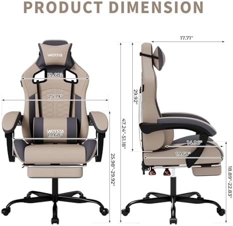 Chaise de jeu avec massage, ch - Gaming Chair avis et prix