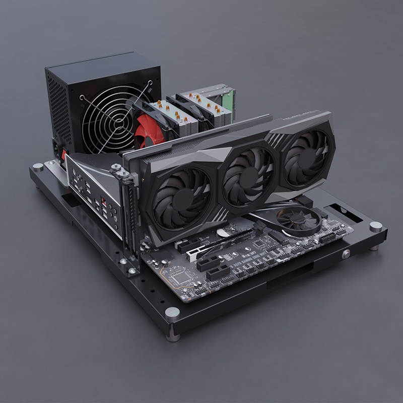 Châssis ouvert pour PC de jeu  - Pc Gaming Test avis et prix