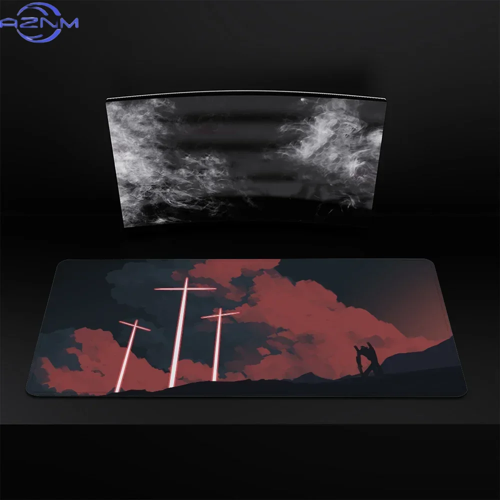 Tapis de bureau XXL E-Evangeli - Pc Gaming Evangelion avis et prix