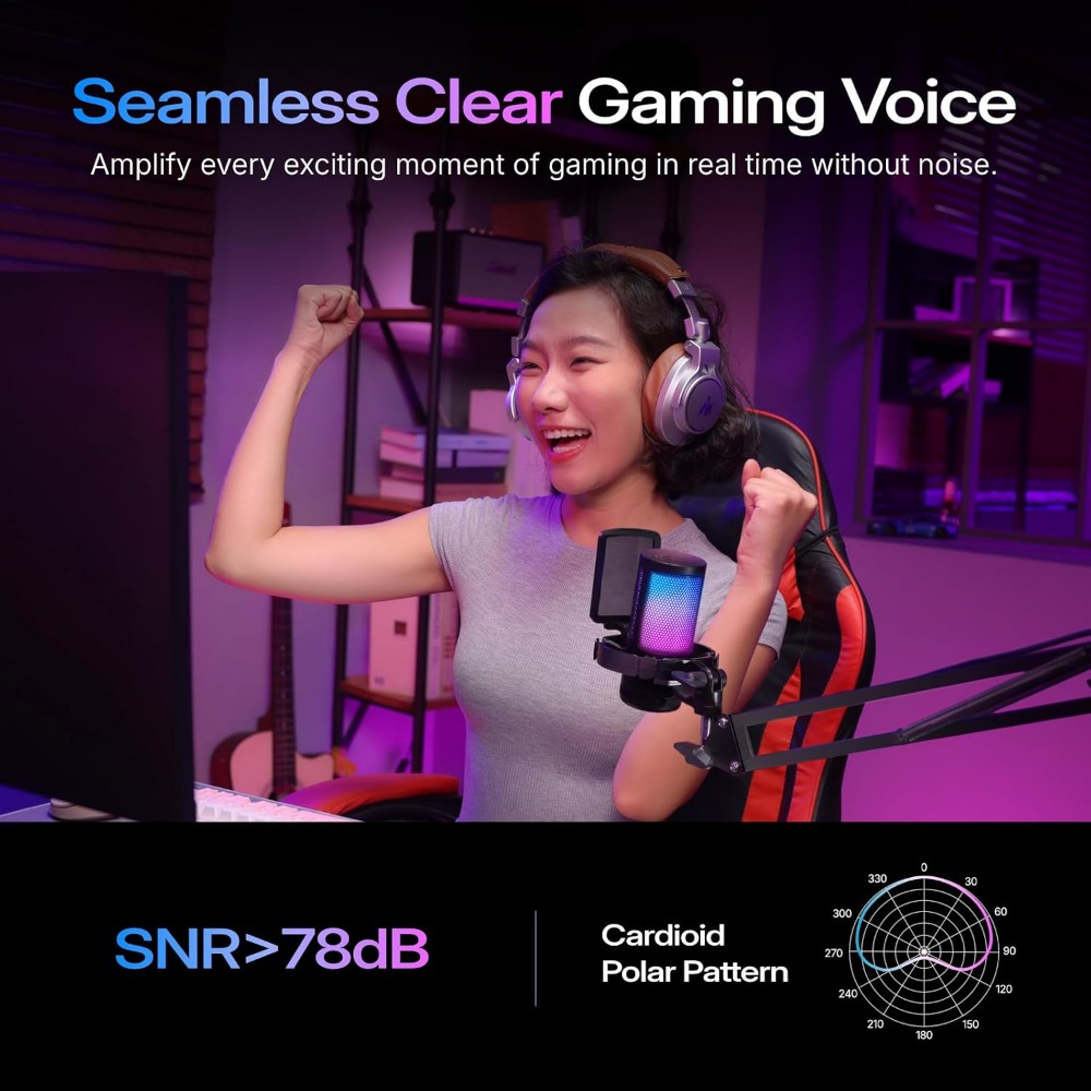 Microphone de jeu USB avec sup - Pc Gaming Usa avis et prix