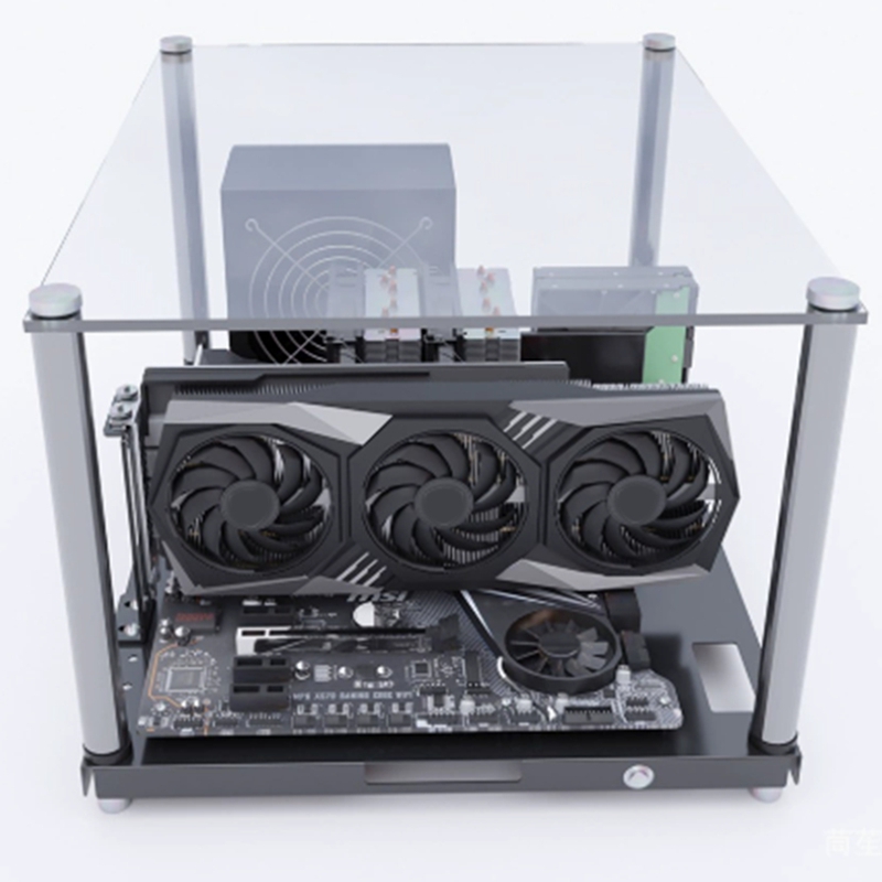 Boîtier ouvert pour PC de jeu  - Pc Gaming Test avis et prix