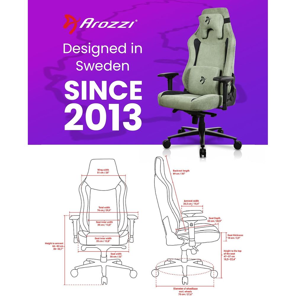 Grande chaise de jeu ergonomiq - Gaming Chair avis et prix