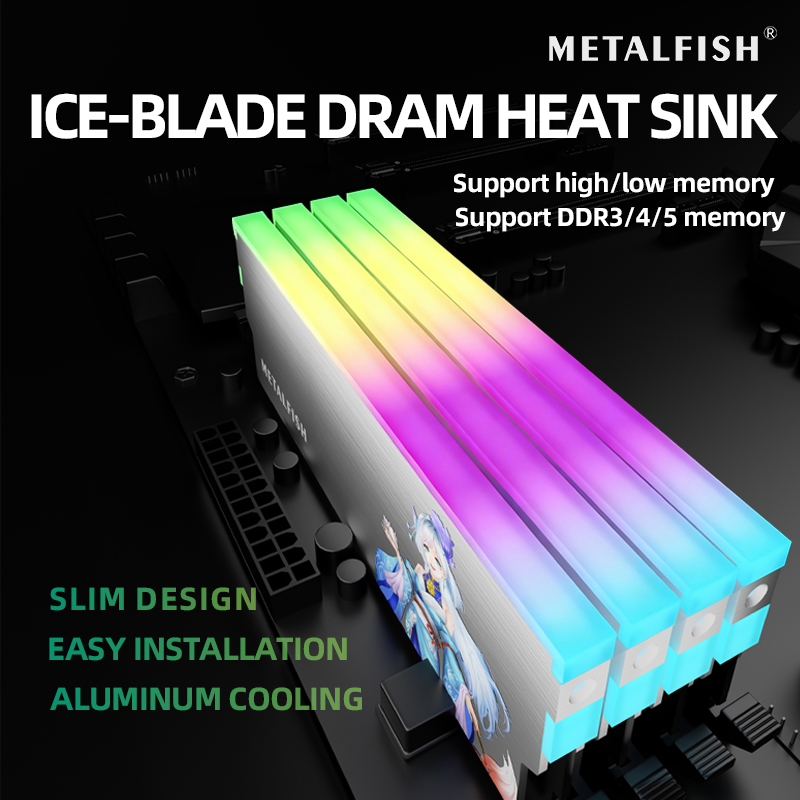 METALFISH DRAM dissipateur the - Pc Gaming Ddr3 avis et prix
