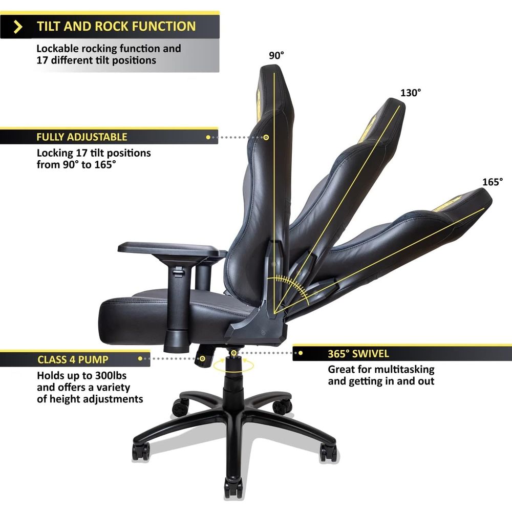 Chaise de jeu ergonomique incl - Gaming Chair avis et prix