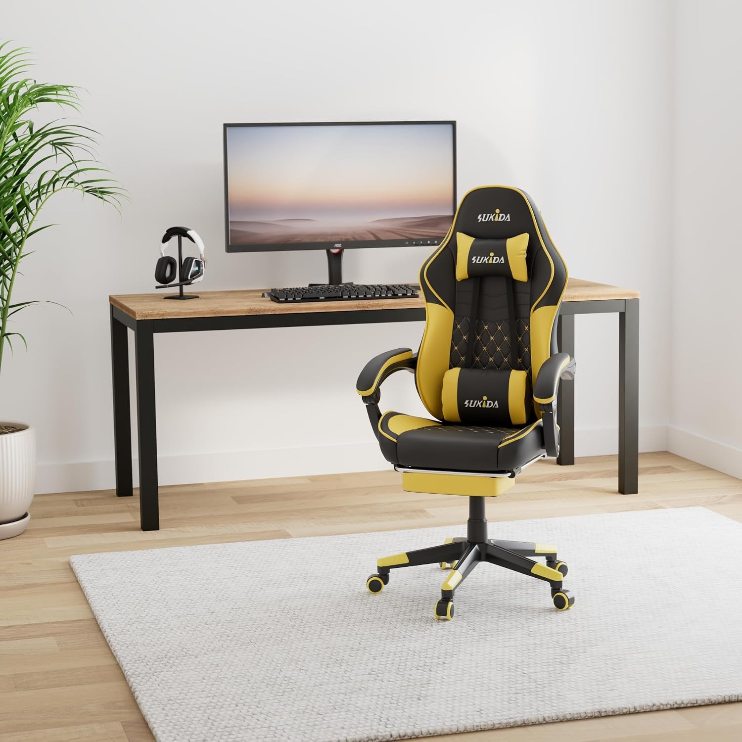 Chaise de jeu ergonomique avec - Gaming Chair avis et prix