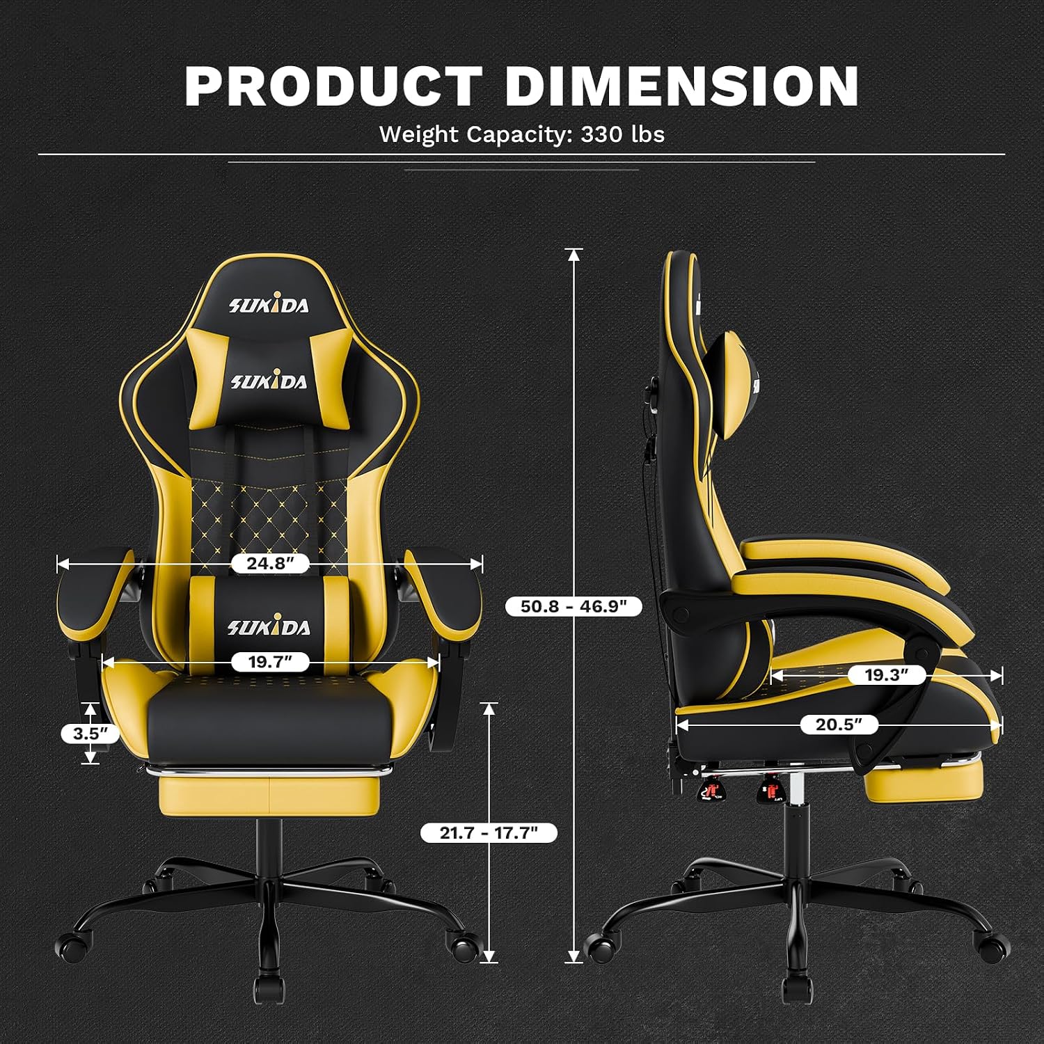 Chaise de jeu ergonomique avec - Gaming Chair avis et prix